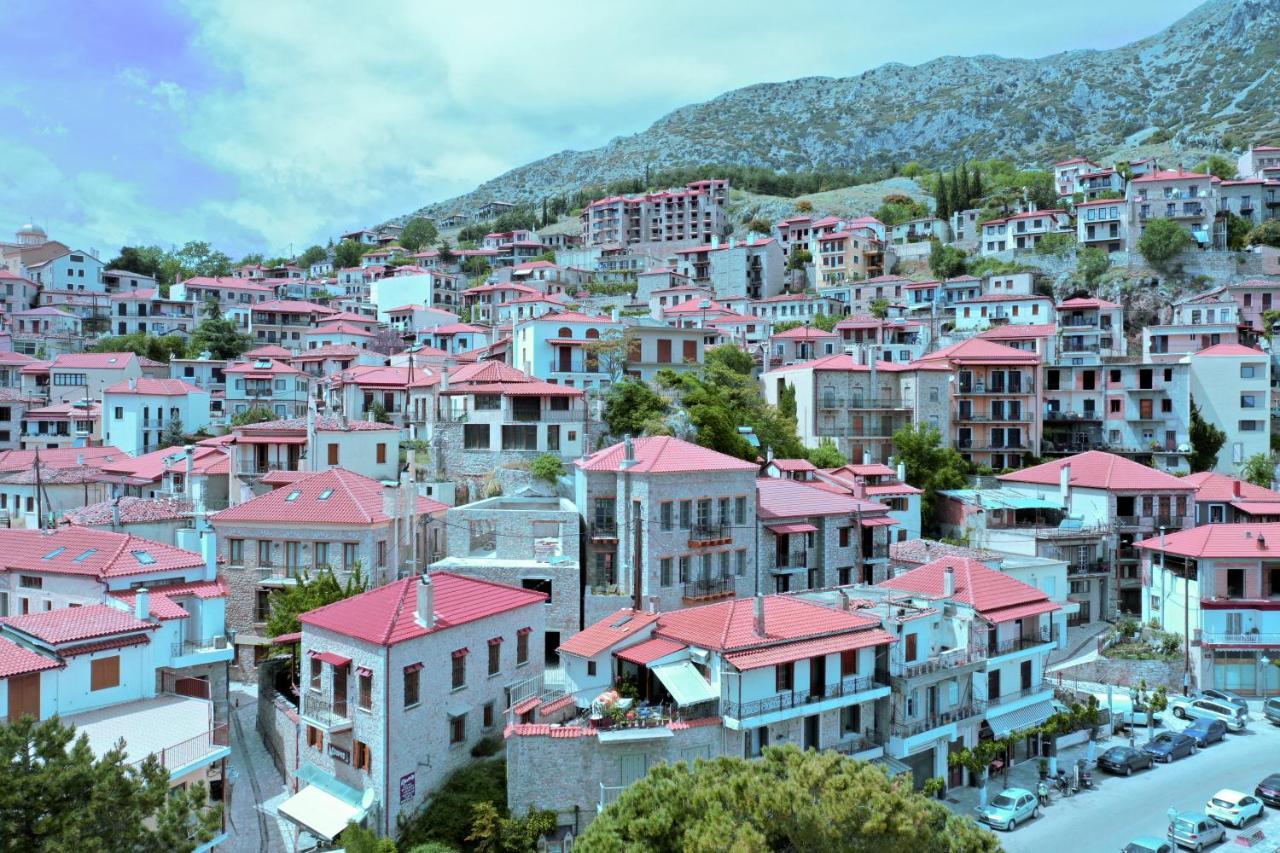 Clock Tower Arachova Suites Bagian luar foto